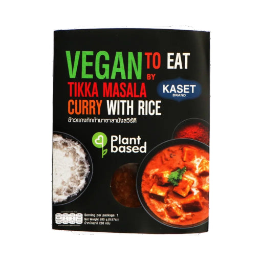 KASET VEGAN MASSAMAN CURRY WITH RICE BOWL 280G