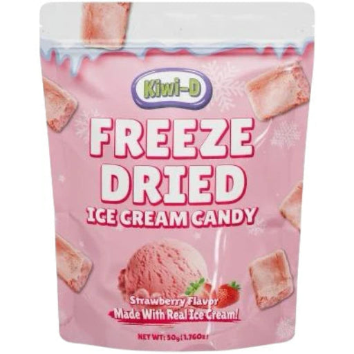 KIWI-D FREEZE DRIED ICE CREAM STRAWBERRY 50G