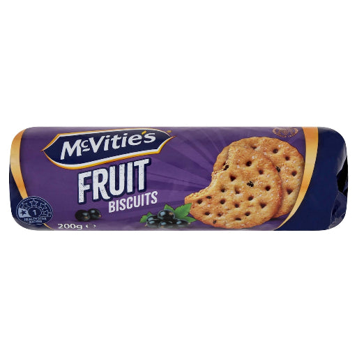 MCVITIES FRUIT BISCUITS 200G