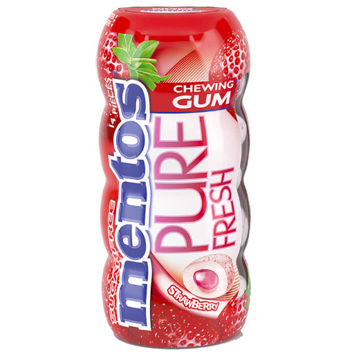 MENTOS PURE FRESH S/BERRY BOTTLE 30G