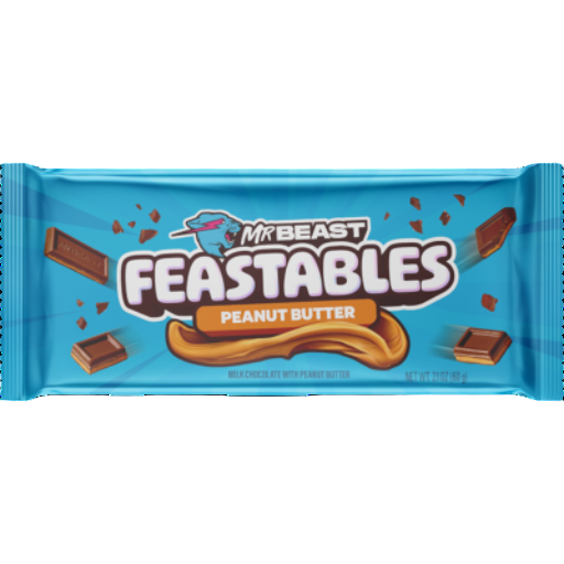 MR BEAST FEASTABLES PEANUT BUTTER 60G
