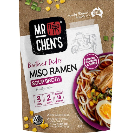 MR CHENS MISO RAMEN SOUP BROTH 400G