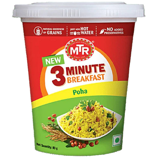 MTR 3 MINUTE BREAKFAST CUP POHA 80G
