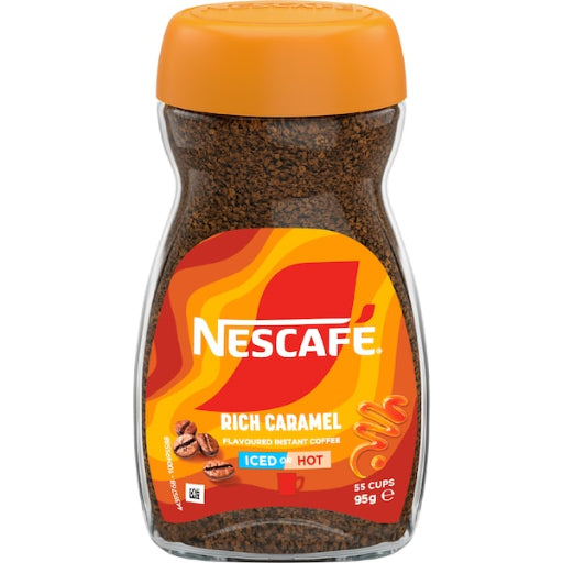 NESCAFE CLASSIC RICH CARAMEL COFFEE 95G