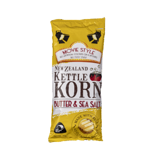 NZ KETTLE KORN BUTTER SEA SALT 70G