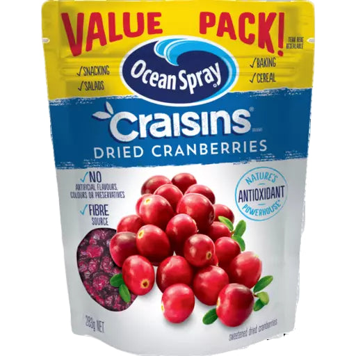OCEAN SPRAY DRIED CRAISINS ORIGINAL 283G