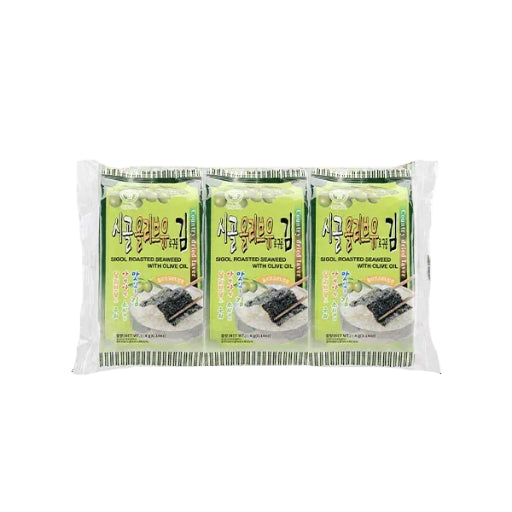 OTOKI SIGOL SEAWEED SNACK OLIVE 3PK