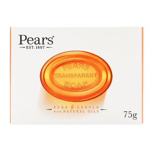 PEARS TRANSPARENT SOAP BAR PURE & GENTLE 75G