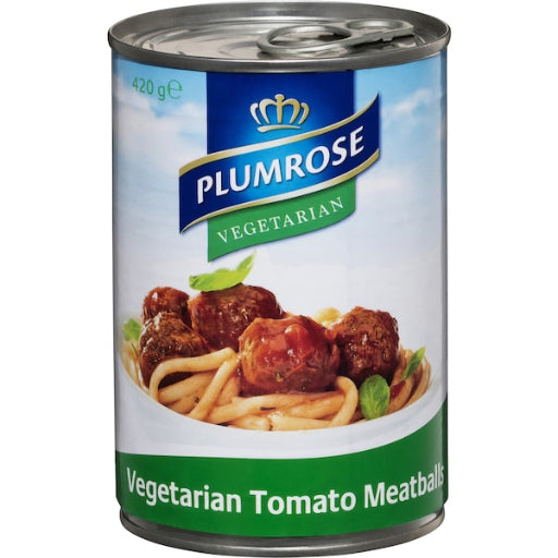 PLUMROSE VEGETARIAN TOMATO MEATBALLS 420G
