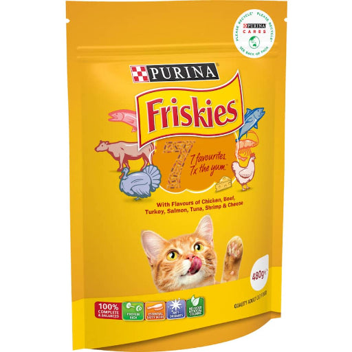 FRISKIES SEVEN 480G