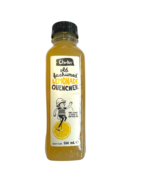 CHARLIES QUENCHER LEMONADE 500ML