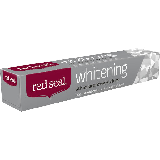 RED SEAL WHITENING TOOTHPASTE WITH ACTIVATED CHARCOAL 100G