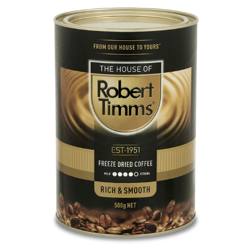 ROBERT TIMMS FREEZE DRIED COFFEE 500G