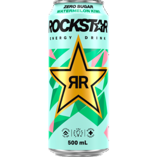 ROCKSTAR WATERMELON KIWI 500ML