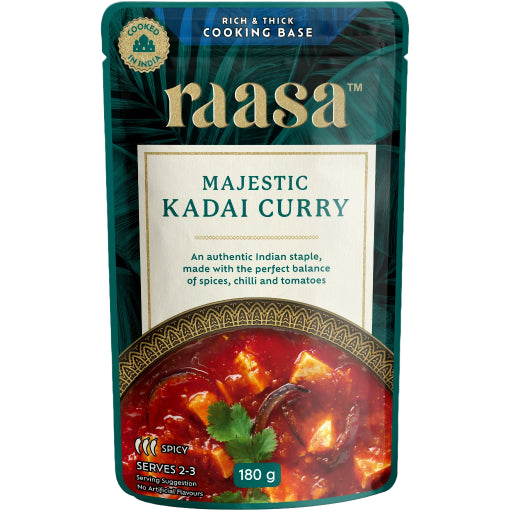 RAASA MAJESTIC KADAI CURRY COOKING BASE 180G