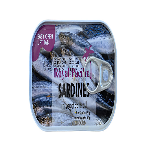 ROYAL PACIFIC SARDINES IN OIL 125G