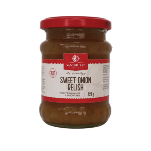SANDHURST ONION RELISH 220G