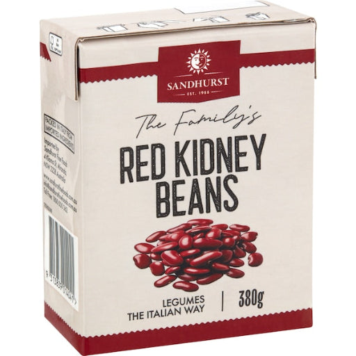 SANDHURST RED KIDNEY BEANS 380G