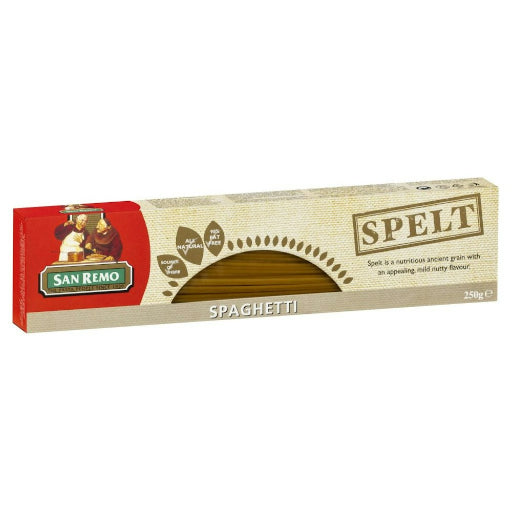 SAN REMO SPELT SPAGHETTI 250G