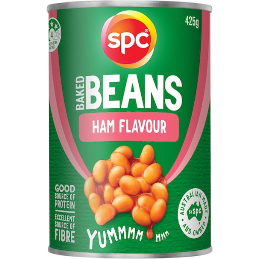 SPC BAKED BEANS HAM FLAVOUR 425G