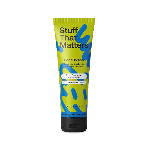 STUFF THAT MATTERS MENS FACE WASH DEEP CLEANSING 125ML