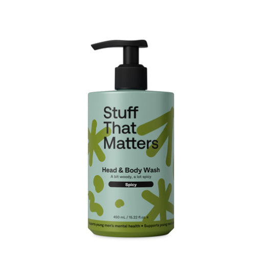 STUFF THAT MATTERS MENS BODY WASH SPICY 450ML