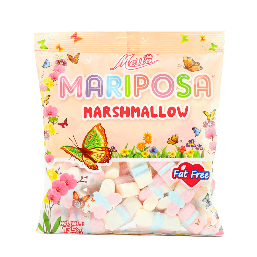 SUCERE HALAL MARSHMALLOWS MARIPOSA 135G