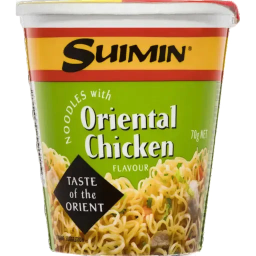 SUIMIN CUP NOODLES ORIENTAL CHICKEN 70G