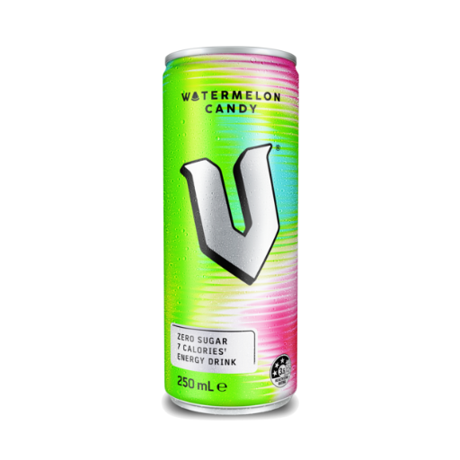 V ENERGY DRINK WATERMELON CANDY 250ML