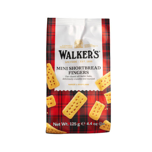 WALKERS MINI SHORTBREAD FINGERS 125G