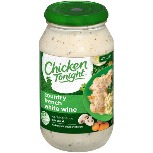 CHICKEN TONIGHT SIMMER SAUCE COUNTRY FRENCH 475G