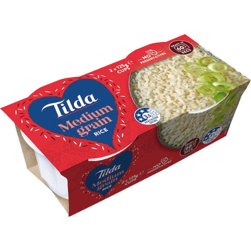 TILDA MEDIUM GRAIN CUPS 250G