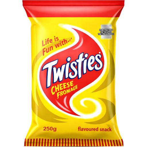 TWISTIES CHEESE 250G