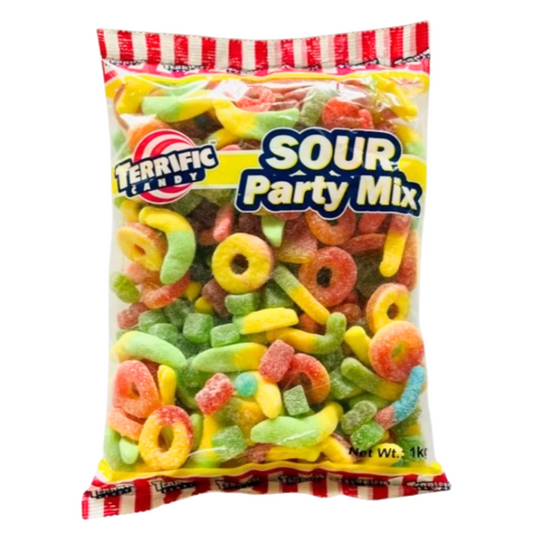 DRAGON SWEETS SOUR PARTY MIX 1KG