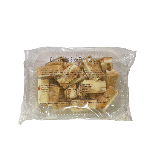 BAKER BOYS CITRUS FUDGE SLICE ENDS  MINIS 280G-350G