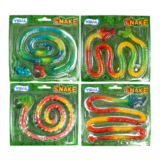 VIDAL SNAKES ASSORTED 66G