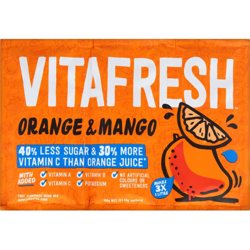VITAFRESH SWEET NAVEL ORANGE 150G (3x50G SACHET)