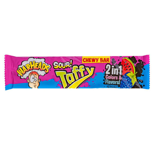 WARHEADS 2 IN 1 TAFFY BAR 42G