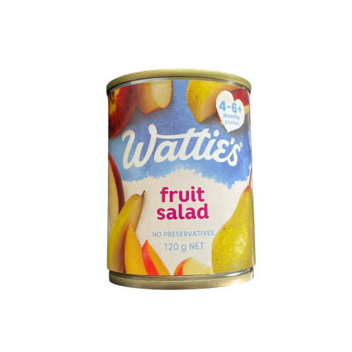 WATTIES BABY FOOD FRUIT SALAD 120G