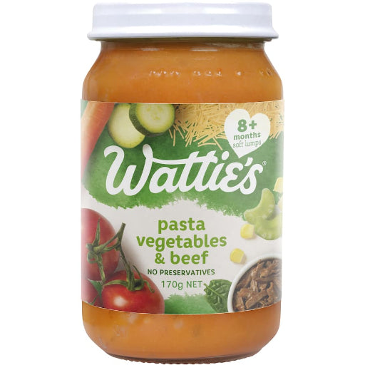 WATTIES BABY ALPHAGHETTI TOMATO & BEEF 170G