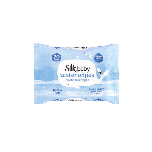 Silk - Extra Soft Water Baby Wipes 20pk