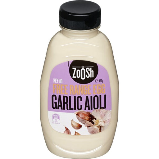 ZOOSH MAYO GARLIC AIOLI 350G
