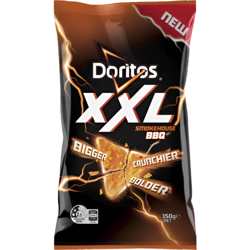 DORITOS XXL SMOKEHOUSE BBQ 150G