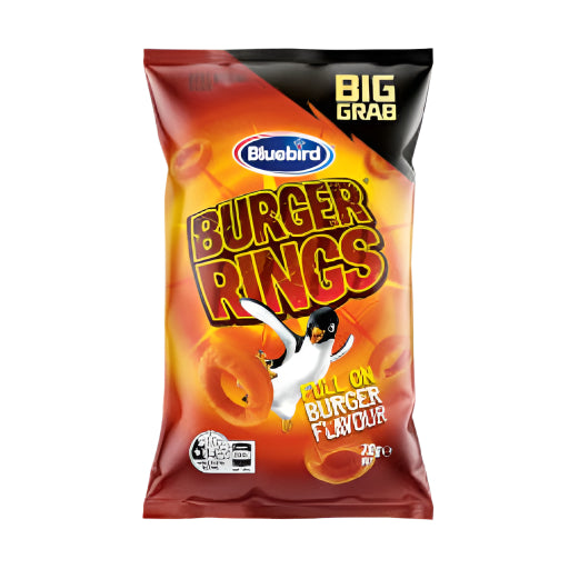 BLUEBIRD BURGER RINGS 70G