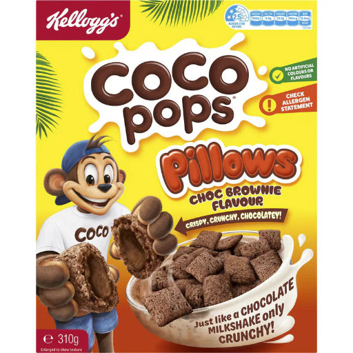 KELLOGGS COCO POPS CHOC BROWNIE 310G