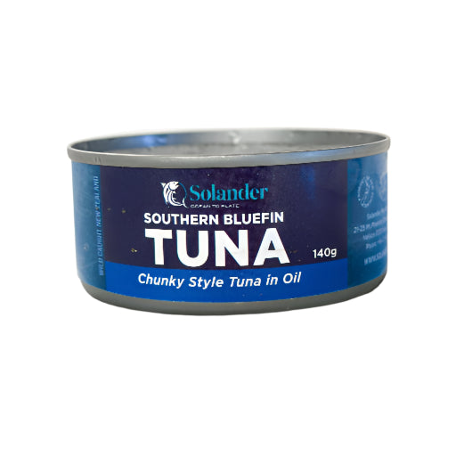 SOLANDER BLUEFIN CHUNKY STYLE TUNA 140G