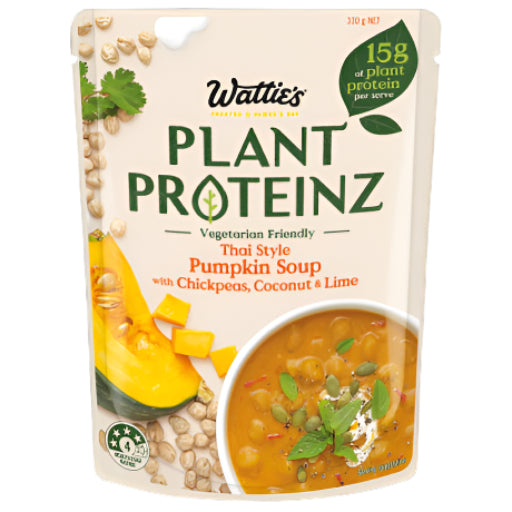 WATTIES THAI PUMPKIN SOUP W CHIKPEAS & COCONUT 330G