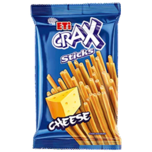 ETI CRAX CHEESE STICKS 123G