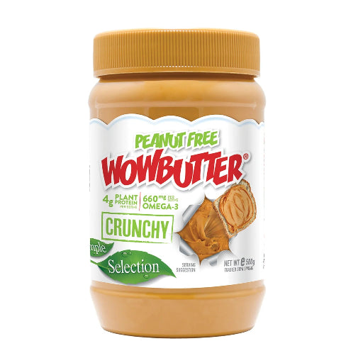 WOWBUTTER PEANUT FREE CRUNCHY 500G