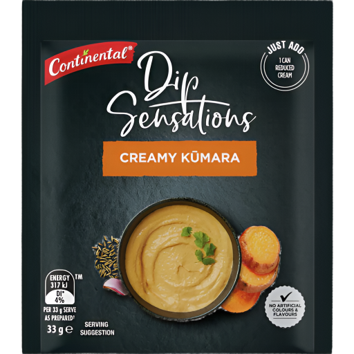 CONTINENTAL DIP SENSATIONS KUMARA 33G